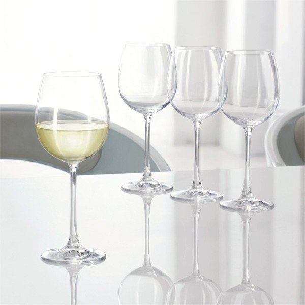 Set 4 pahare din cristal pentru vin alb Nachtmann Vivendi Premium White Wine Goblet Set, 387 ml-image-1