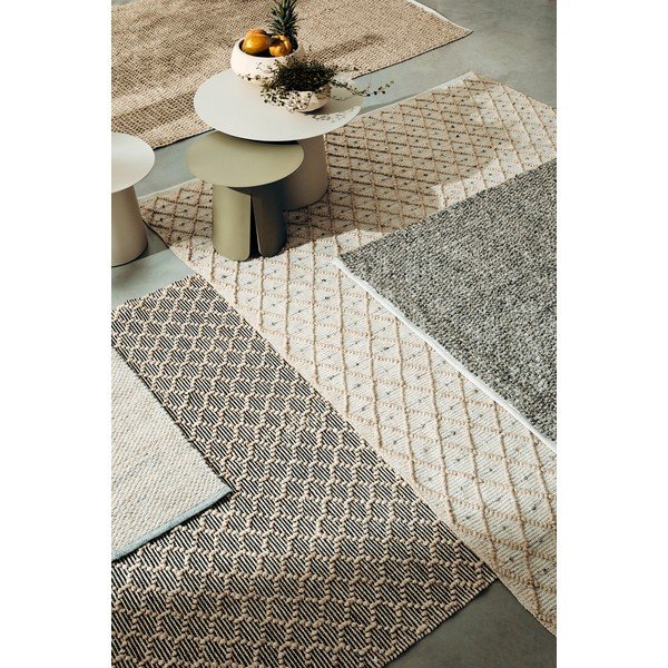 Covor pentru exterior și interior negru/în culoare naturală 160x230 cm Dhawan – Bizzotto-image-2