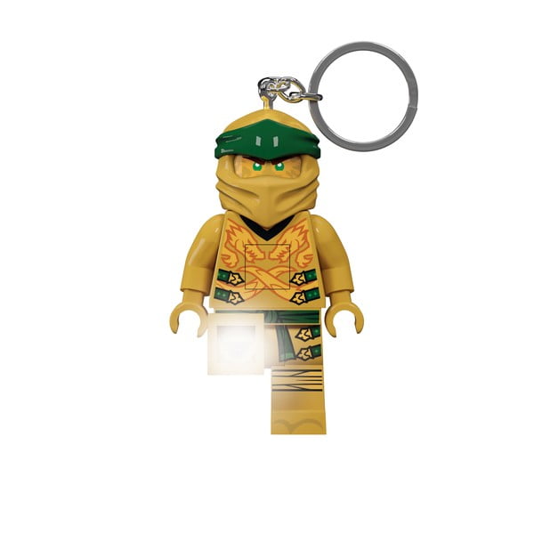 Breloc luminos LEGO® Ninjago Legacy Gold Ninja