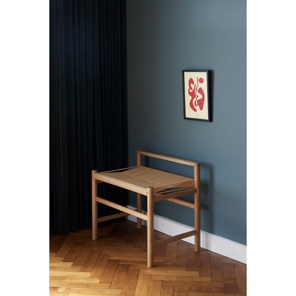 Bancă maro deschis Heritage – Hübsch-image-1