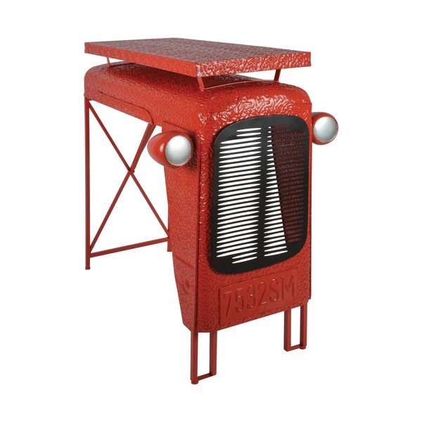 Scaun de bar Esschert Design Traktor, roșu-image-2