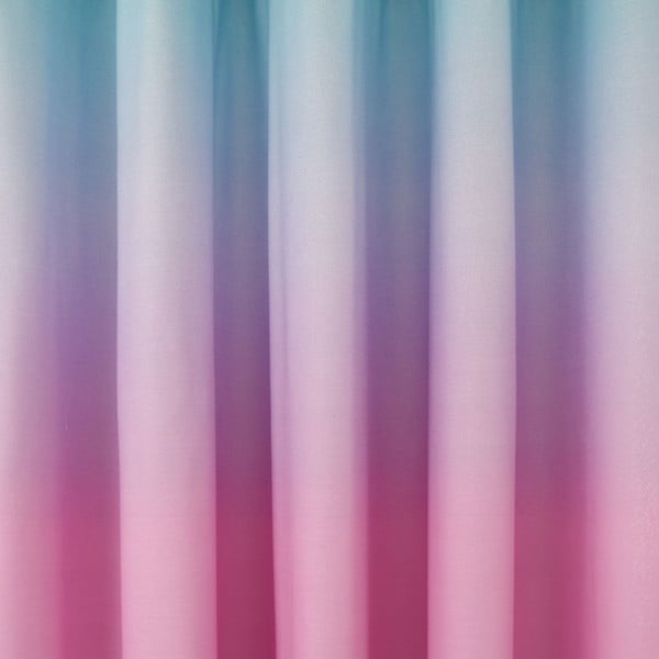 Draperii pentru copii roz-mov 2 buc. 168x183 cm Ombre Rainbow Clouds – Catherine Lansfield-image-2