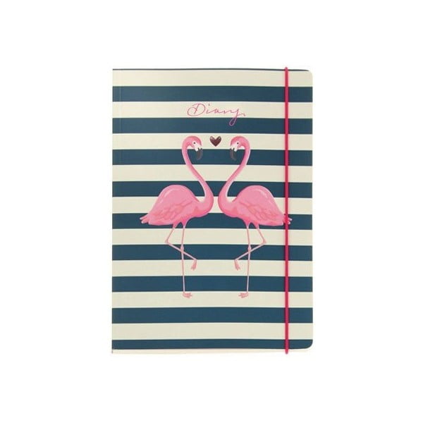 Jurnal A5 Go Stationery Flamingo Stripes