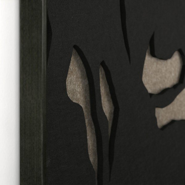 Tablou cu ramă/acustic 3D 90x120 cm Silent Shadows 1 – Malerifabrikken-image-3