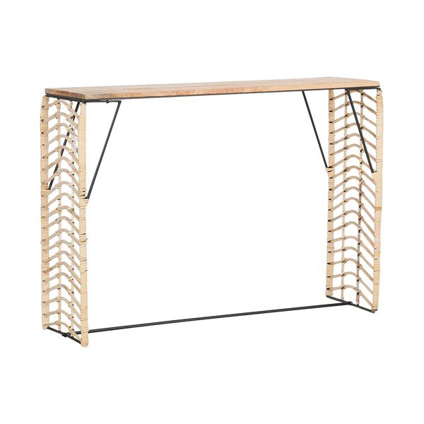 Masă consolă în culoare naturală 30x103 cm Monarque – Jardin d'Ulysse
