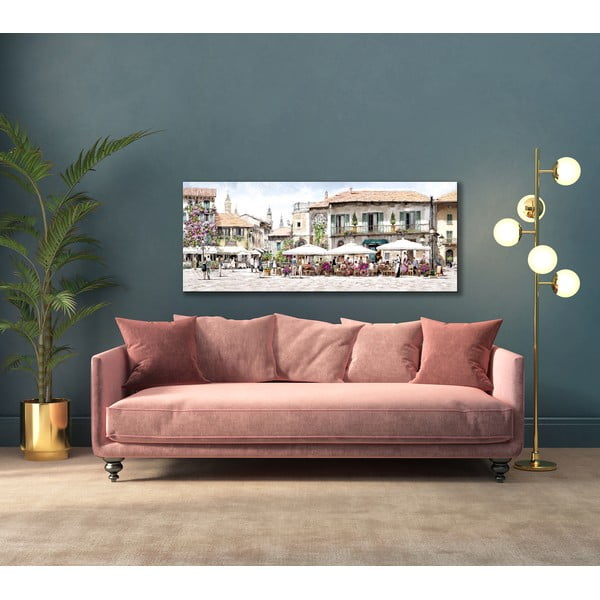 Tablou pe pânză Styler Restaurant, 45 x 140 cm-image-1