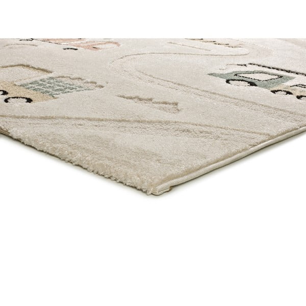 Covor de joacă pentru copii bej 120x170 cm Clown – Universal-image-3