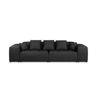 Canapea neagră 320 cm Rome - Cosmopolitan Design