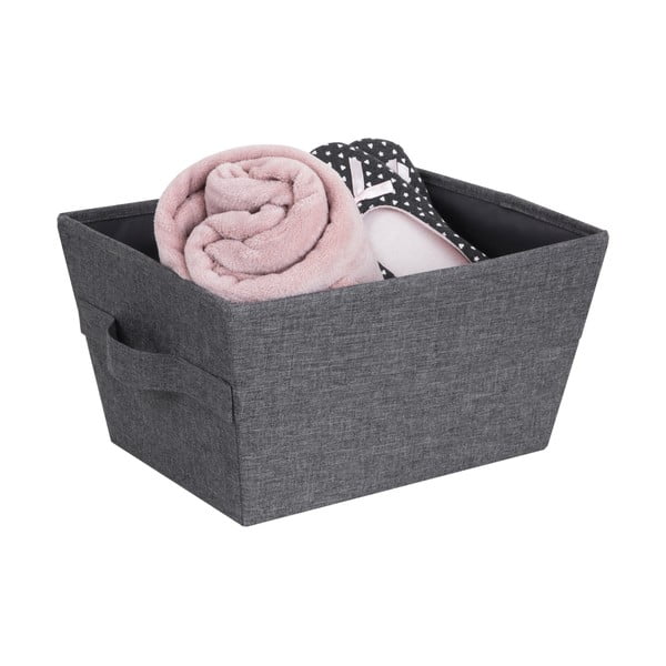 Coș de depozitare Bigso Box of Sweden Tap, 26 x 19 cm, gri-image-2