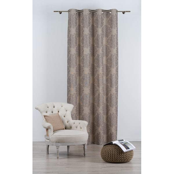 Draperie gri-maro 140x245 cm Kansai – Mendola Fabrics-image-2