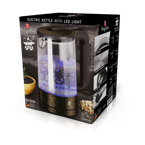 Ceainic electric negru 1,7 l Primal Gloss Collection - BerlingerHaus-image-4