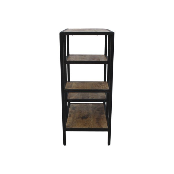 Bibliotecă din lemn de mango HSM collection Levels, înălțime 80 cm-image-1