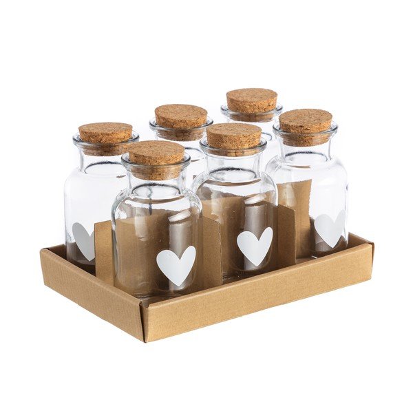 Set 6 pahare Heart, 250 ml-image-1