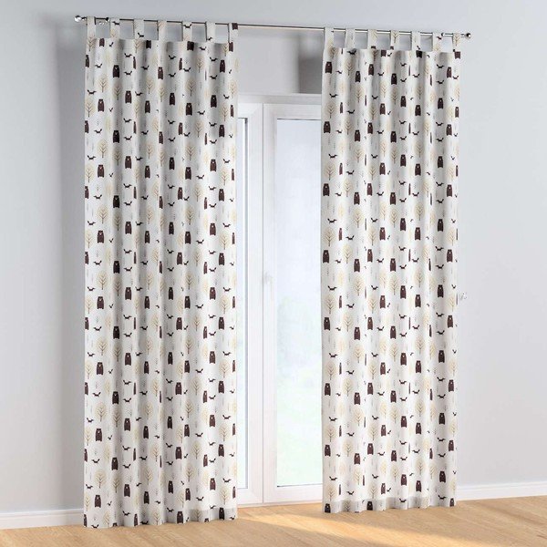 Draperie pentru copii 260x130 cm Magic Collection - Yellow Tipi-image-1