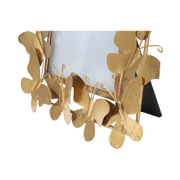 Ramă foto aurie din metal 28x30,5 cm Butterfly – Mauro Ferretti-image-3