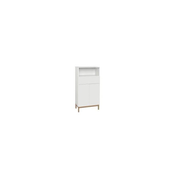 Dulap de baie alb înalt 60x121 cm Mirza - Støraa-image-1