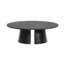 Măsuță de cafea Teulat Cep, ø 110 cm, negru