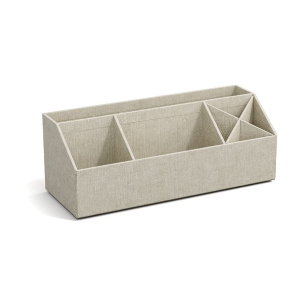 Organizator pentru papetărie din carton Elisa Canvas Paper Laminate – Bigso-image-3