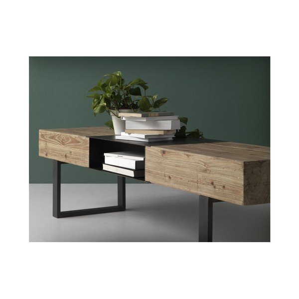 Comodă TV cu picioare metalice Geese Robust, 180 x 40 cm-image-1