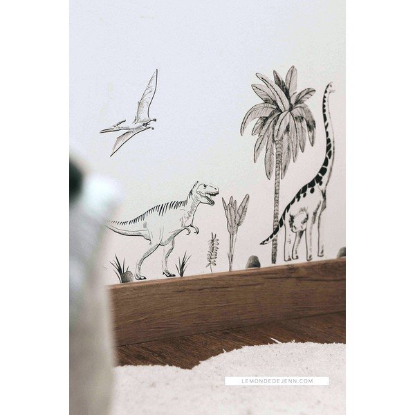 Folie cu stickere 30x42 cm Dinosaurs & Plants – Lilipinso-image-1