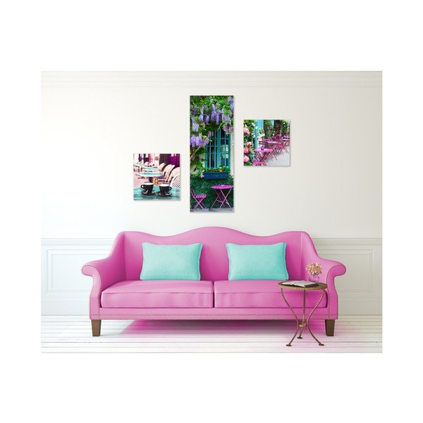 Tablou Styler Glas Destination Cafe Uno, 30 x 80 cm-image-2