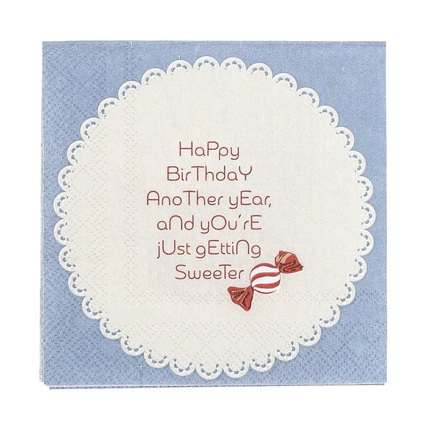 Șervețele 20 buc. din hârtie Oscar – Bloomingville Mini-image-2