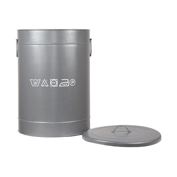 Coș metalic pentru rufe LABEL51, ⌀ 40 cm-image-3