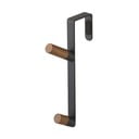 Cuier de ușă negru-natural din metal 1,5 cm Tower – YAMAZAKI