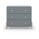 Comodă de copii verde prăfuit din lemn de pin 90x80x40 cm Enola – Marckeric