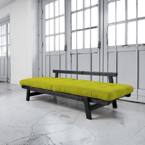 Canapea extensibilă Karup Step Black/Pistacio-image-2