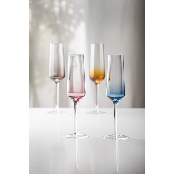 Set de pahare 4 buc. de șampanie 240 ml Prism – Ladelle-image-2