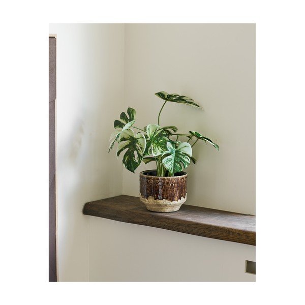 Plantă artificială (înălțime 41 cm) Monstera – House Nordic-image-1