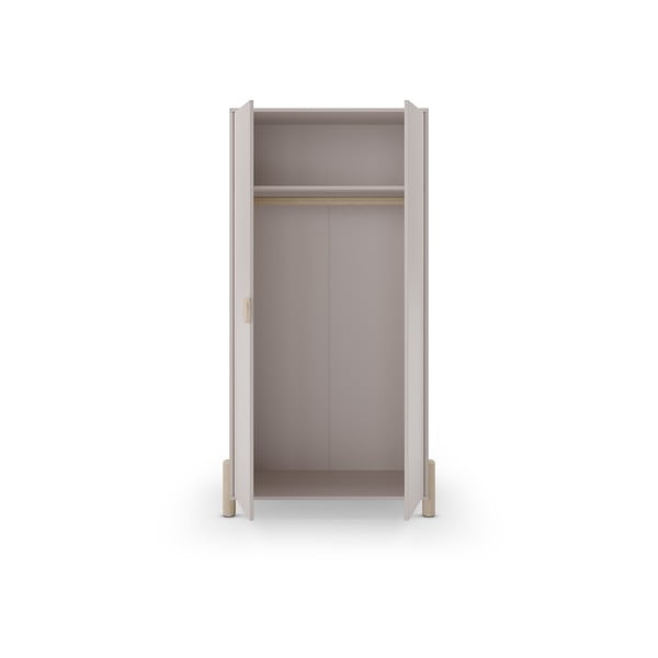 Șifonier de copii crem din lemn de pin 93x180 cm Enola – Marckeric-image-4