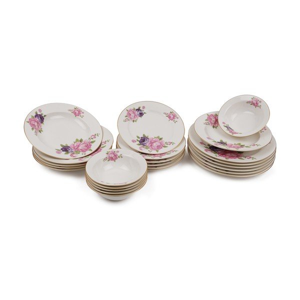 Set veselă 24 piese din porțelan Kutahya Summer-image-2