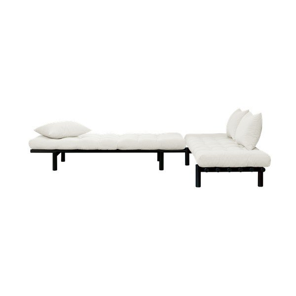 Canapea albă extensibilă 200 cm Pace - Karup Design-image-4