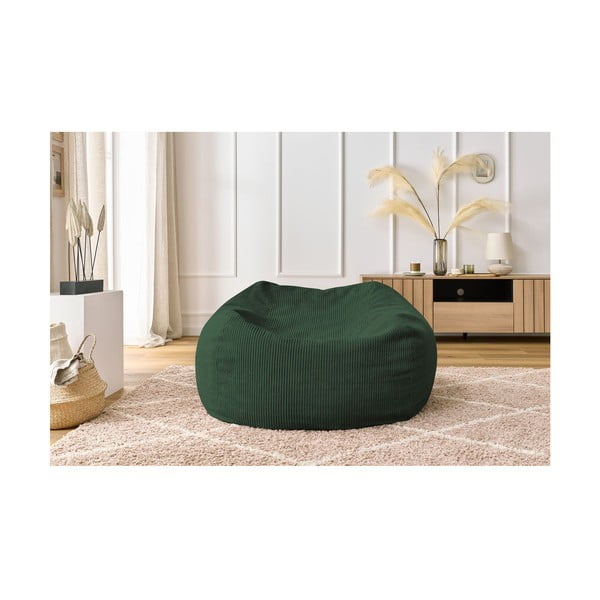 Fotoliu bean bag verde Voltaire – Bobochic Paris-image-4