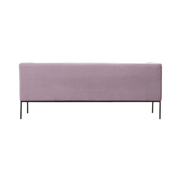 Canapea din catifea Windsor & Co Sofas Neptune, 195 cm, roz pudră-image-4
