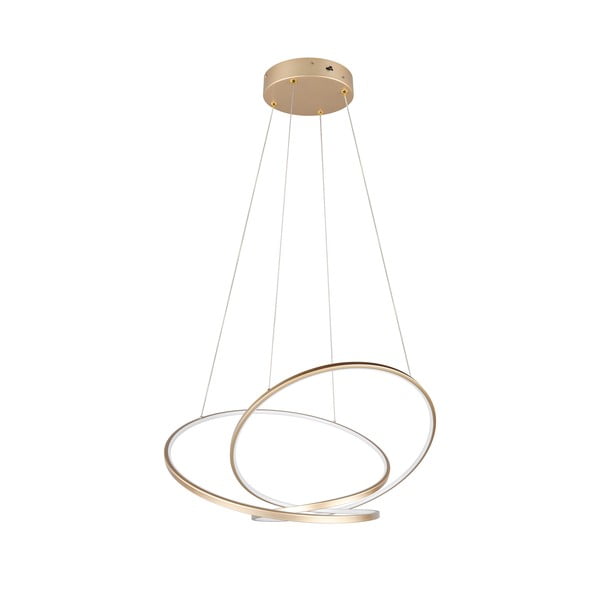 Lustră aurie LED cu intensitate reglabilă Darvin – Trio