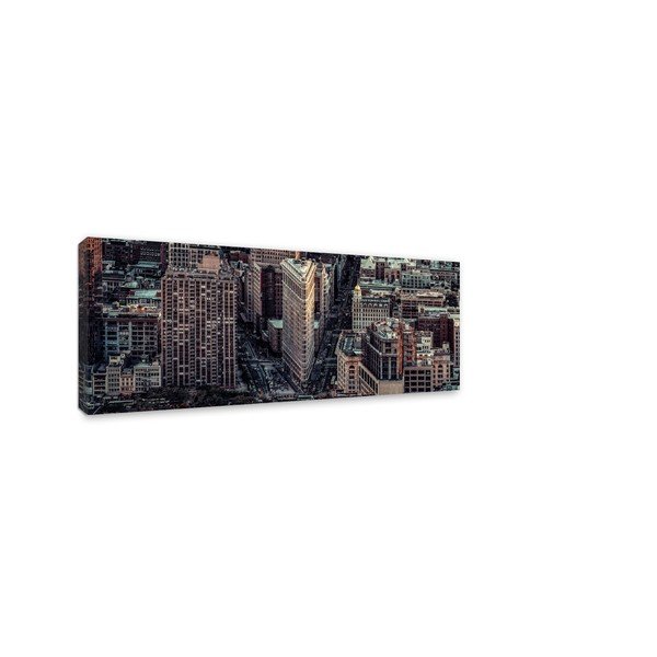 Tablou Styler Canvas Silver City, 60 x 150 cm-image-2