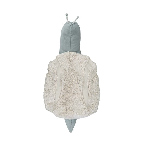 Fotoliu puf pentru copii verde deschis/crem Mr. Snail – Lorena Canals-image-3