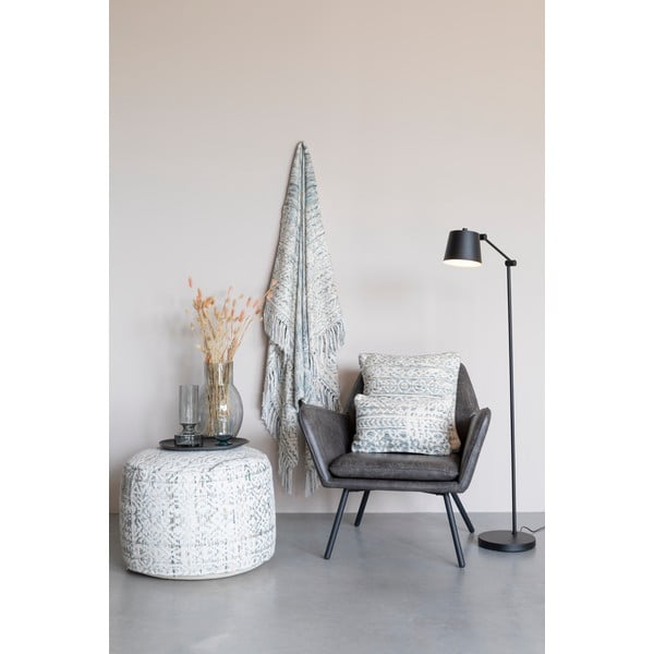 Pernă decorativă White Label Liv, 30 x 50 cm, albastru-image-3