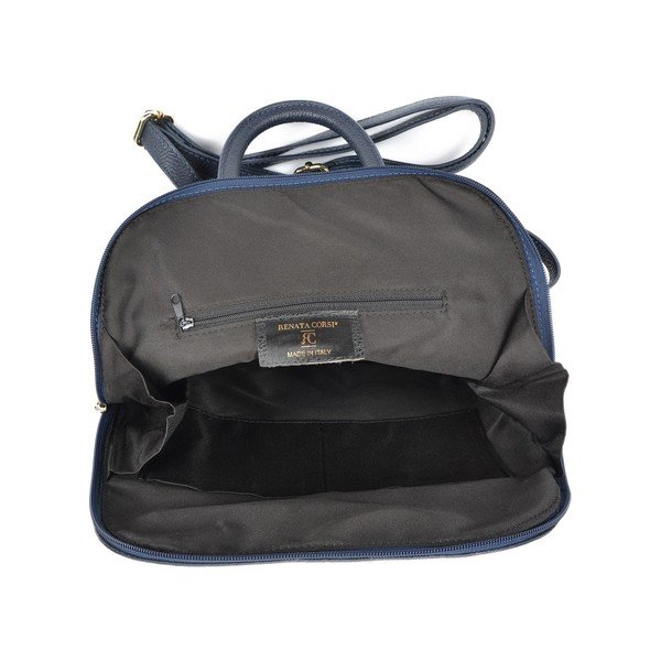 Rucsac damă din piele Renata Corsi Sofia, albastru închis-image-4