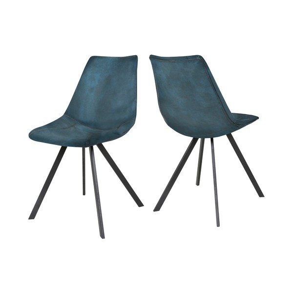 Scaun Canett Zobel, albastru-image-1
