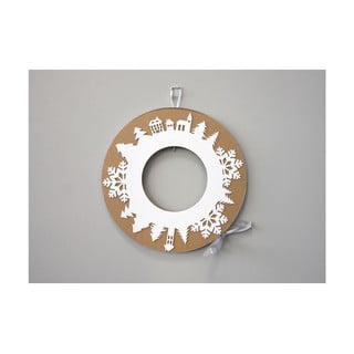 Coroniță advent cu panglică gri Unlinited Design for kids