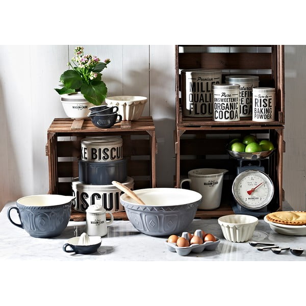 Set 3 recipiente pentru cafea, ceai și zahăr Mason Cash Baker Lane-image-3
