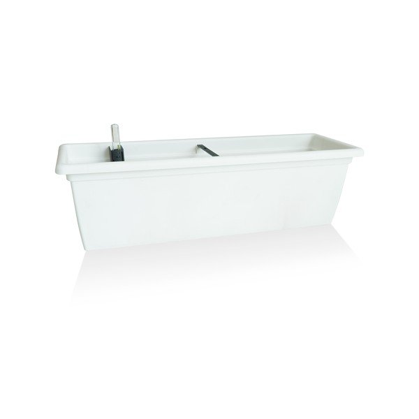 Jardinieră din plastic reciclat cu sistem de auto-irigare 39,5 cm Magnolie 2SMART – Gardenico