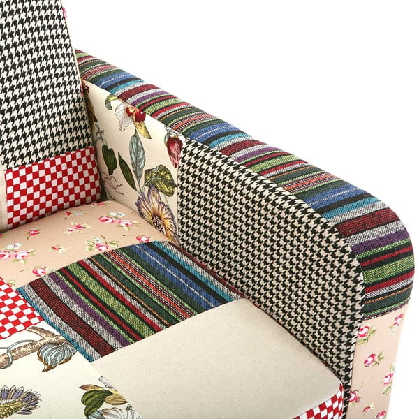 Fotoliu Versa Romantic Patchwork Jane-image-1