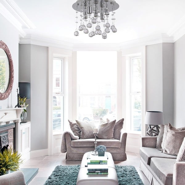 Lustră Evergreen Lights Crido Drops Chrome, ⌀ 26 cm-image-1