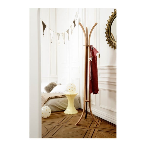 Cuier din bambus Compactor Coat & Hat Bamboo-image-2