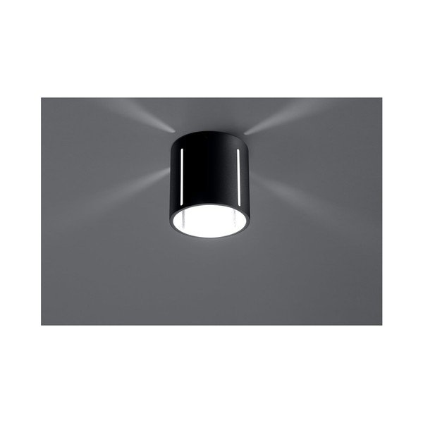 Plafonieră Sollux Vulco, negru -image-2
